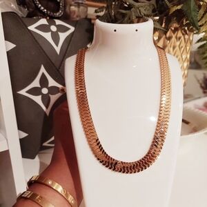 Gold snake necklace (ADD ON ITEM)